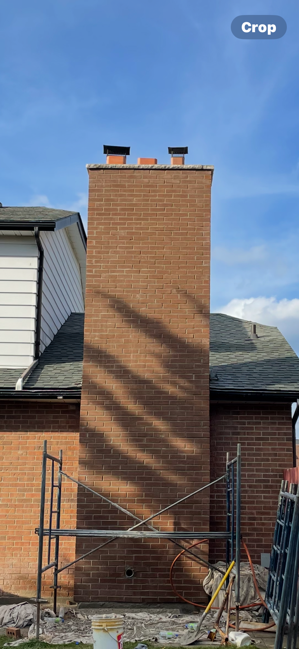 Professional chimney restoration