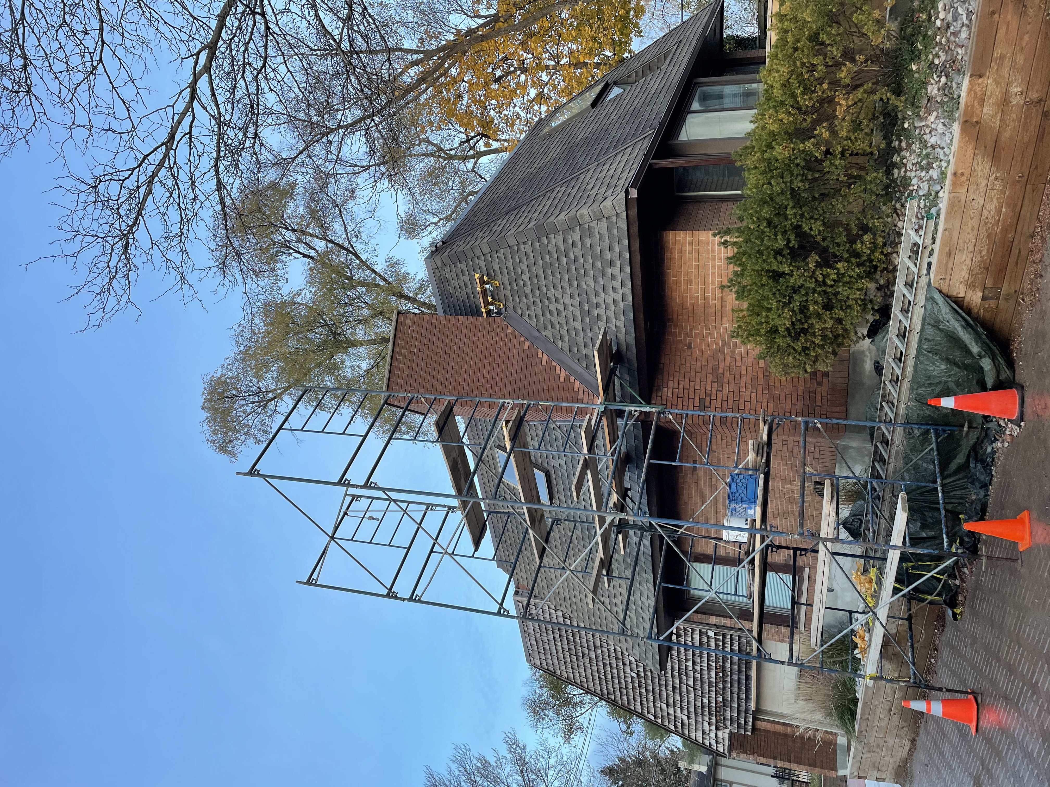 Historic chimney restoration
