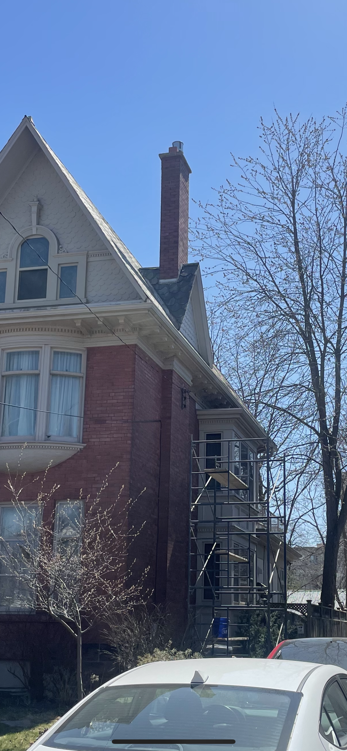 Professional chimney inspection