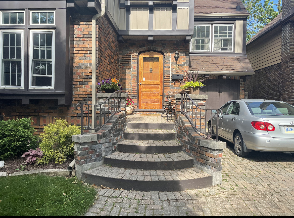 Brick repair and restoration project