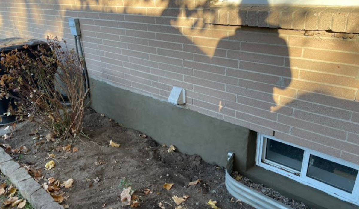 Quality foundation repair work demonstrating attention to detail