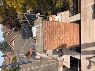 Foundation repair work showing attention to detail